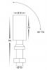 SPAR GARDEN SPIKE OR SURFACE MOUNT SPOT LIGHT WHITE